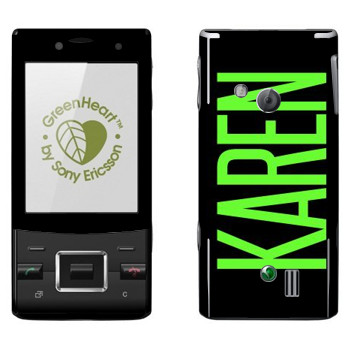   «Karen»   Sony Ericsson J20 Hazel