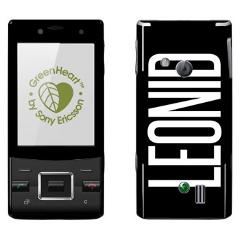   «Leonid»   Sony Ericsson J20 Hazel