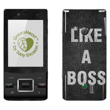   « Like A Boss»   Sony Ericsson J20 Hazel