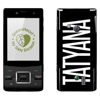   «Tatyana»   Sony Ericsson J20 Hazel