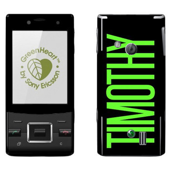   «Timothy»   Sony Ericsson J20 Hazel