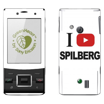   «I love Spilberg»   Sony Ericsson J20 Hazel