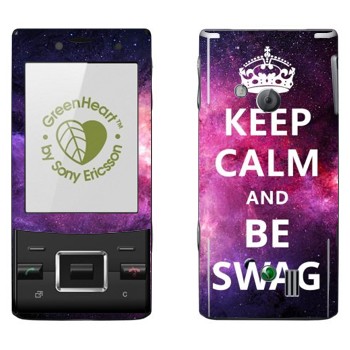   «Keep Calm and be SWAG»   Sony Ericsson J20 Hazel