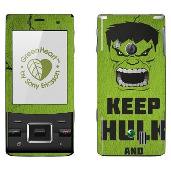   «Keep Hulk and»   Sony Ericsson J20 Hazel