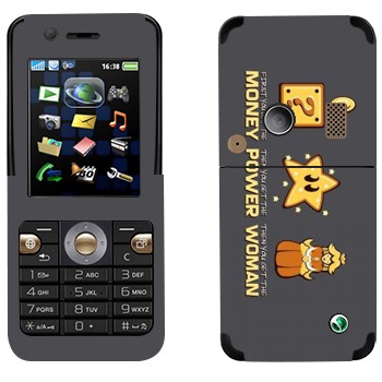   «Super Mario : Money, power, woman»   Sony Ericsson K530i