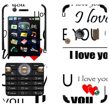   «I Love You -   »   Sony Ericsson K530i