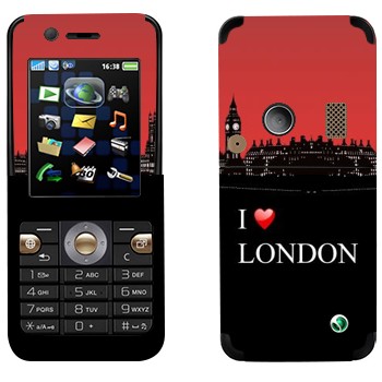   «I love London»   Sony Ericsson K530i