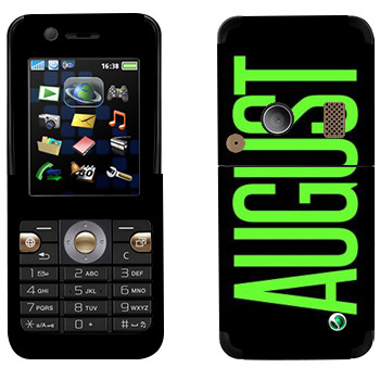   «August»   Sony Ericsson K530i