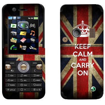   «Keep calm and carry on»   Sony Ericsson K530i