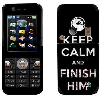   «Keep calm and Finish him Mortal Kombat»   Sony Ericsson K530i