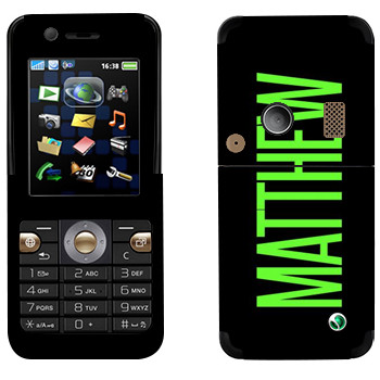   «Matthew»   Sony Ericsson K530i