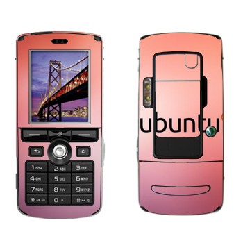   «Ubuntu»   Sony Ericsson K750i