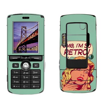  «OMG I'm So retro»   Sony Ericsson K750i