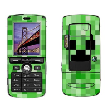   «Creeper face - Minecraft»   Sony Ericsson K750i