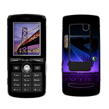  «Dota violet logo»   Sony Ericsson K750i