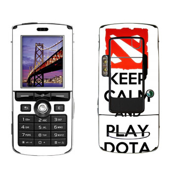   «Keep calm and Play DOTA»   Sony Ericsson K750i
