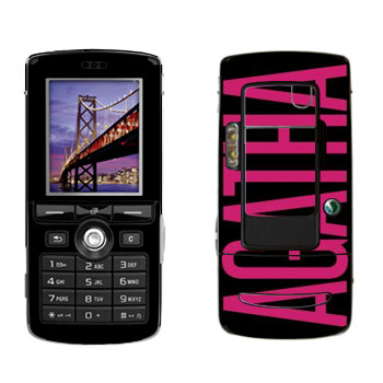   «Agatha»   Sony Ericsson K750i