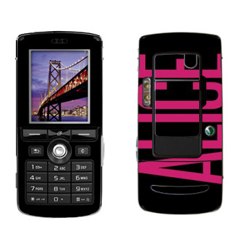   «Alice»   Sony Ericsson K750i