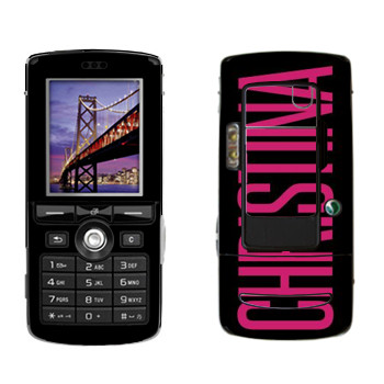   «Christina»   Sony Ericsson K750i