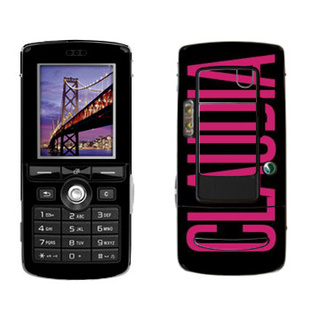   «Claudia»   Sony Ericsson K750i