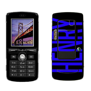   «Henry»   Sony Ericsson K750i
