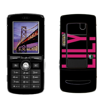   «Lily»   Sony Ericsson K750i