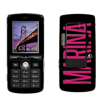   «Marina»   Sony Ericsson K750i