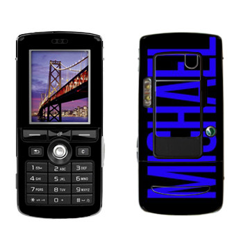   «Michael»   Sony Ericsson K750i
