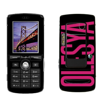   «Olesya»   Sony Ericsson K750i