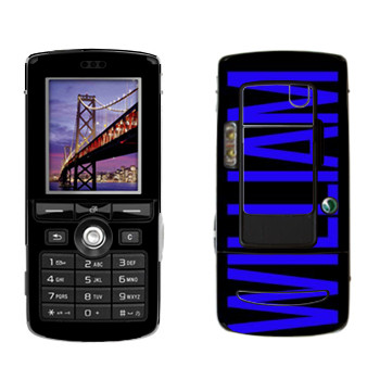   «William»   Sony Ericsson K750i