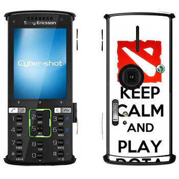   «Keep calm and Play DOTA»   Sony Ericsson K850i