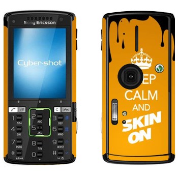   «Keep calm and Skinon»   Sony Ericsson K850i