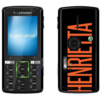   «Henrietta»   Sony Ericsson K850i