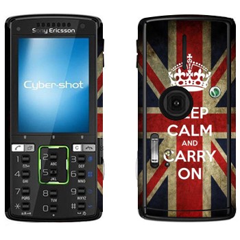   «Keep calm and carry on»   Sony Ericsson K850i