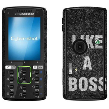   « Like A Boss»   Sony Ericsson K850i