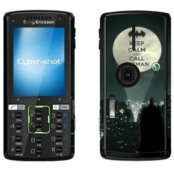   «Keep calm and call Batman»   Sony Ericsson K850i