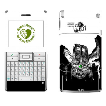   «Police box - Doctor Who»   Sony Ericsson M1 Aspen