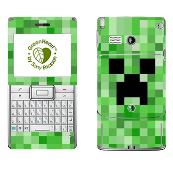   «Creeper face - Minecraft»   Sony Ericsson M1 Aspen