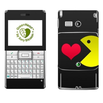   «I love Pacman»   Sony Ericsson M1 Aspen