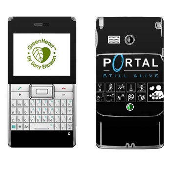   «Portal - Still Alive»   Sony Ericsson M1 Aspen
