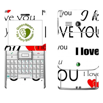   «I Love You -   »   Sony Ericsson M1 Aspen
