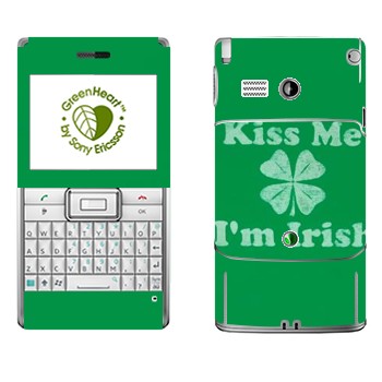   «Kiss me - I'm Irish»   Sony Ericsson M1 Aspen