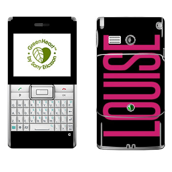   «Louise»   Sony Ericsson M1 Aspen