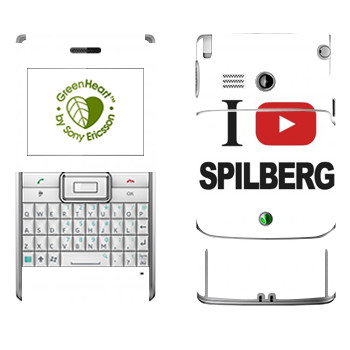   «I love Spilberg»   Sony Ericsson M1 Aspen