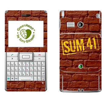   «- Sum 41»   Sony Ericsson M1 Aspen