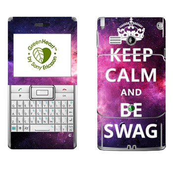   «Keep Calm and be SWAG»   Sony Ericsson M1 Aspen