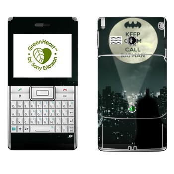   «Keep calm and call Batman»   Sony Ericsson M1 Aspen