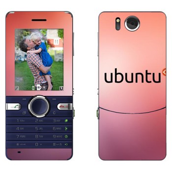   «Ubuntu»   Sony Ericsson S312