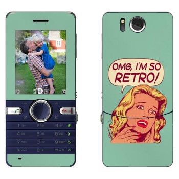   «OMG I'm So retro»   Sony Ericsson S312