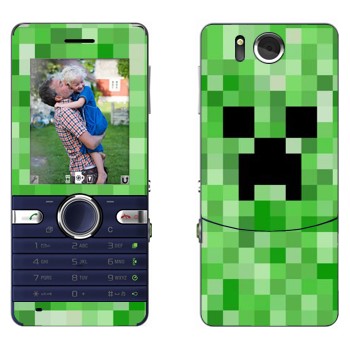  «Creeper face - Minecraft»   Sony Ericsson S312